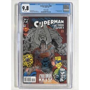 Superman In Action Comics #695 Collector’s Edition CGC Grade 9.8 1/94